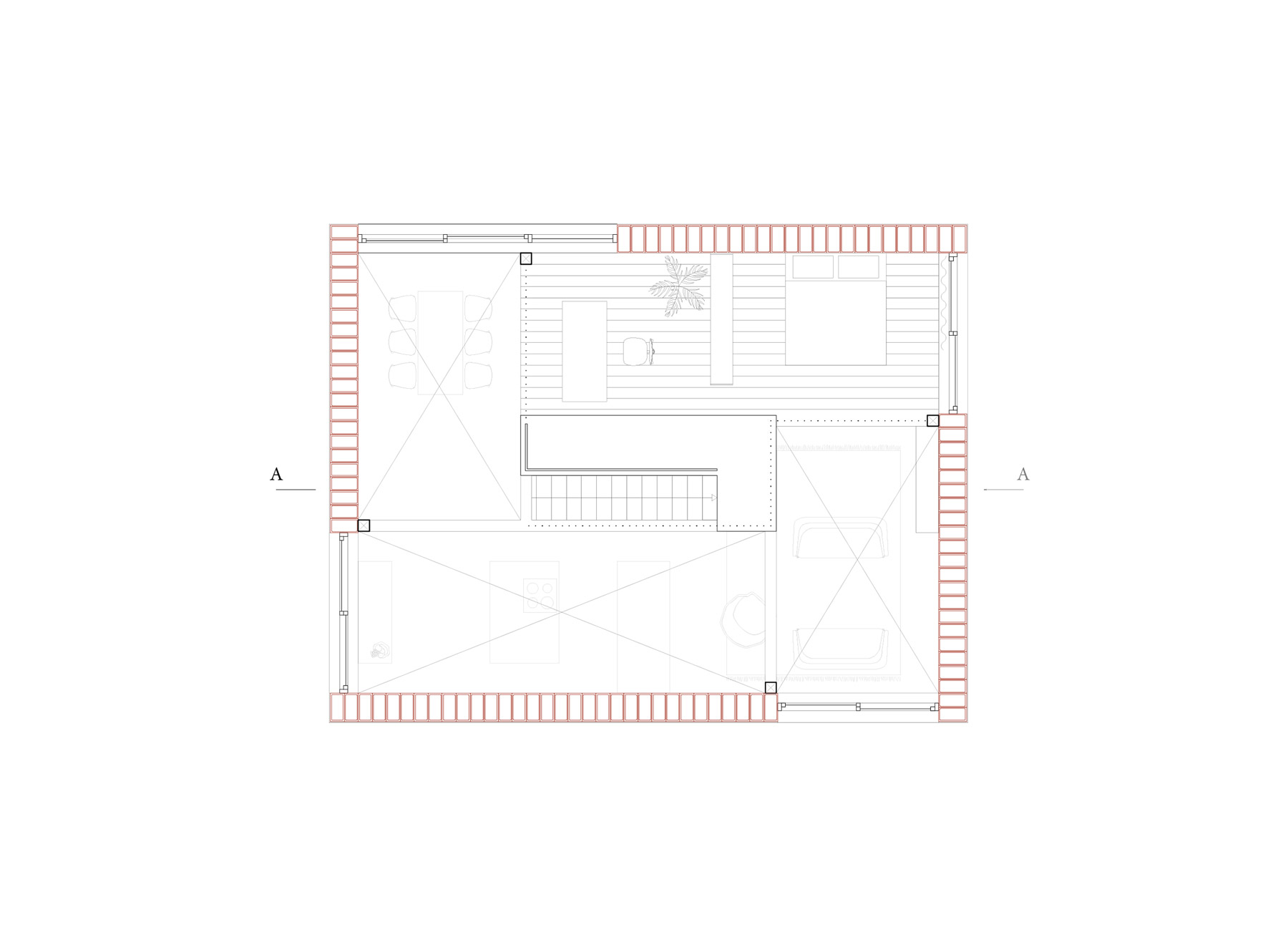 4/8 house, upper floor