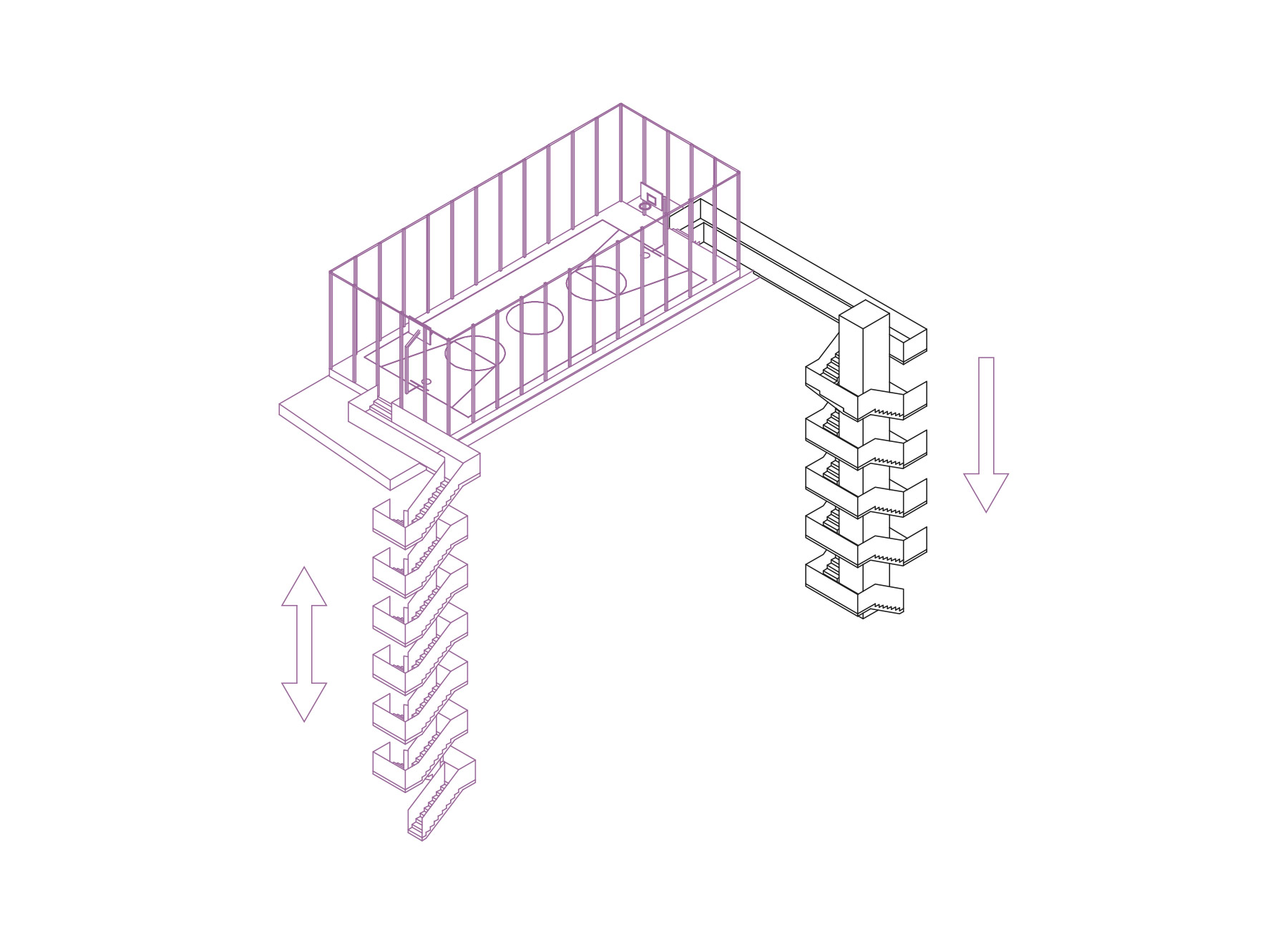 rooftop basketball court