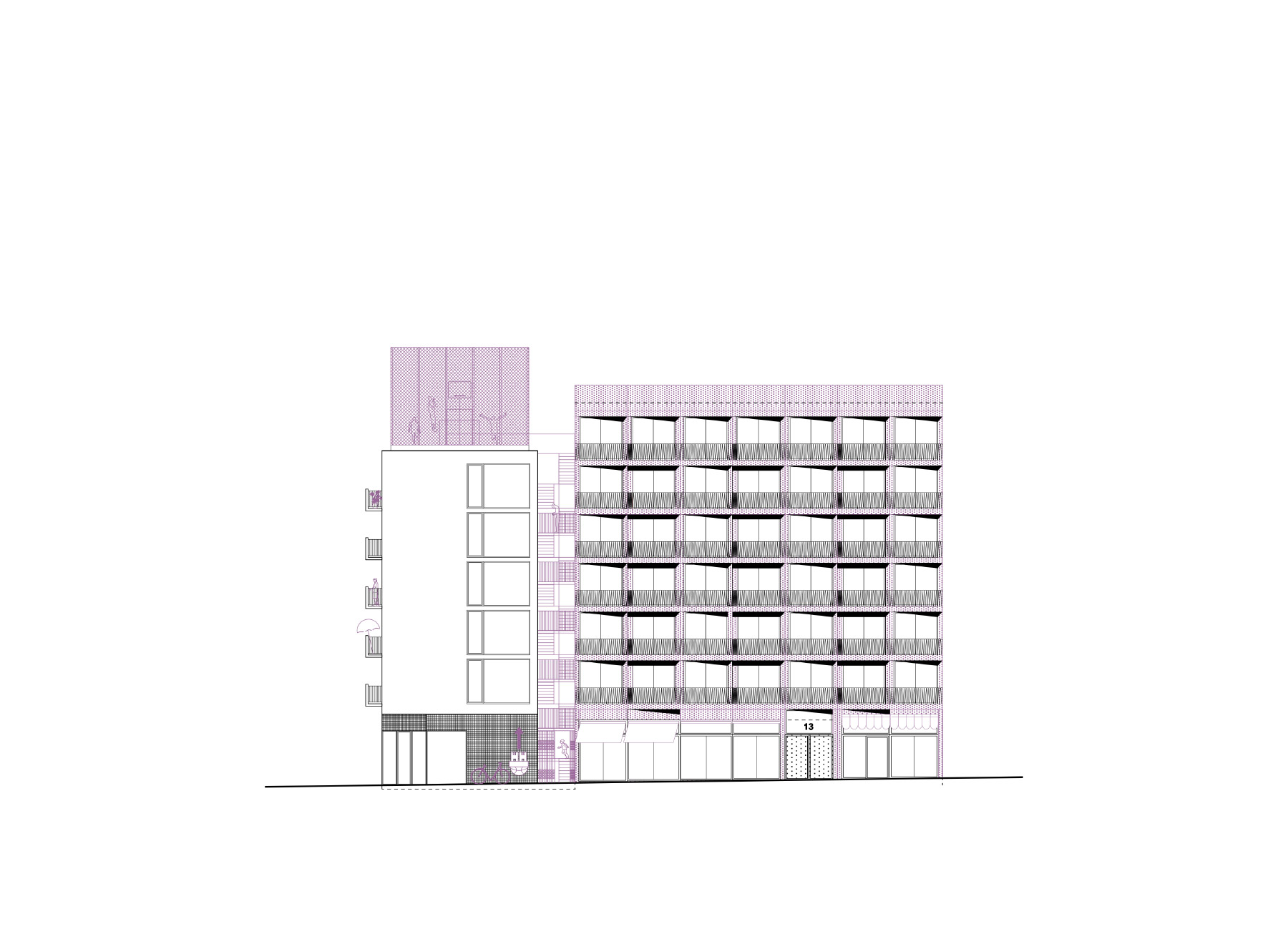 Kastanienallee elevation