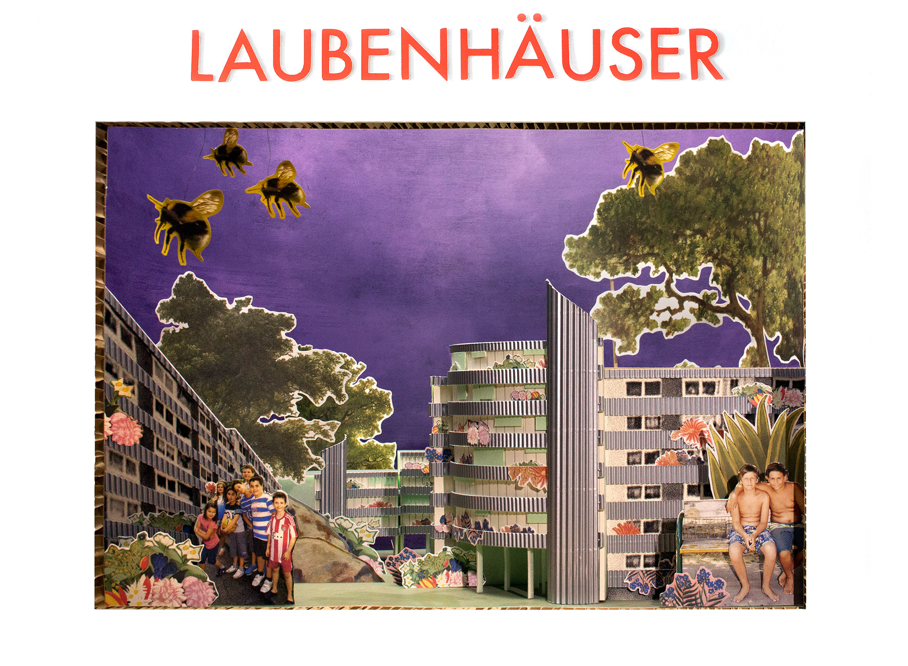 model, Laubenhäuser