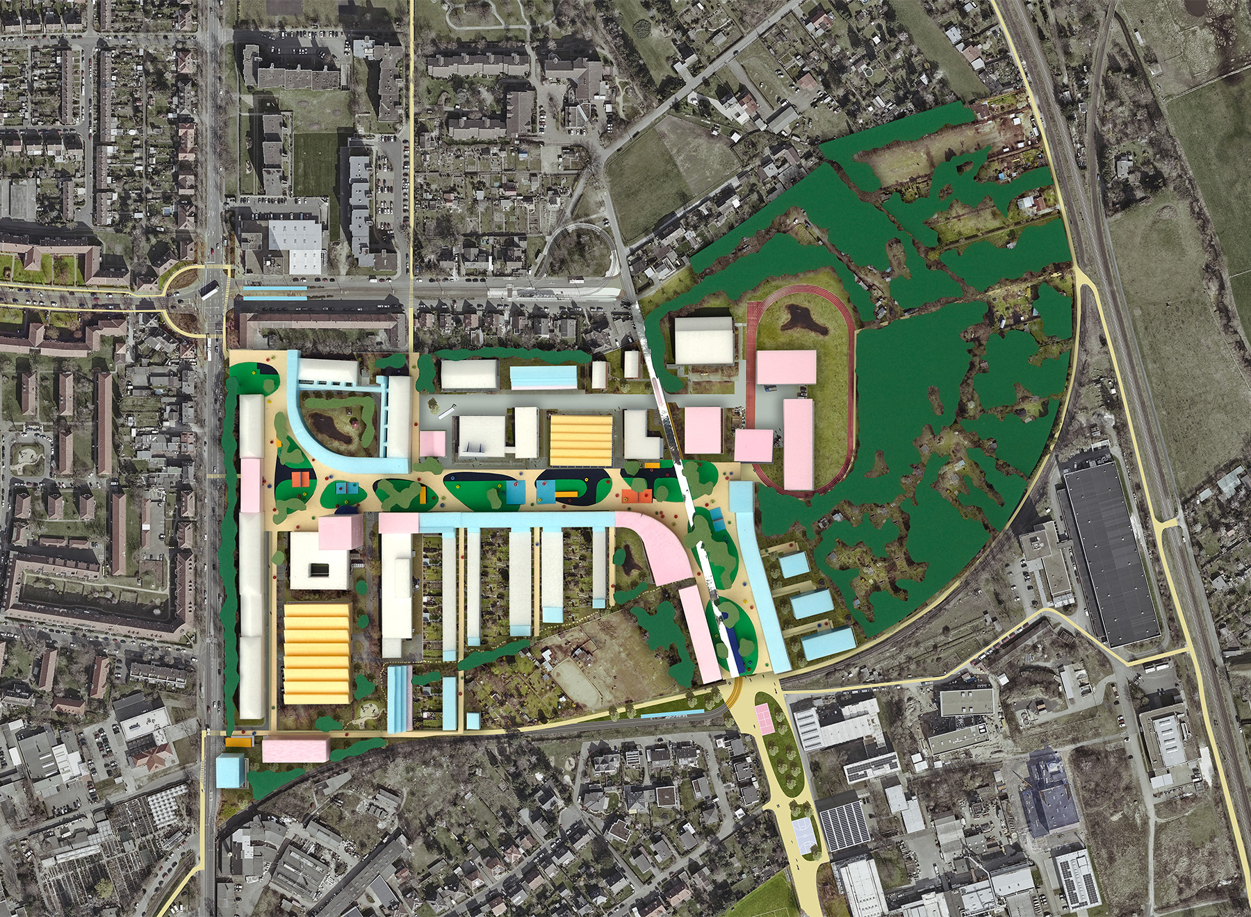 The Ribbon Plan, Model